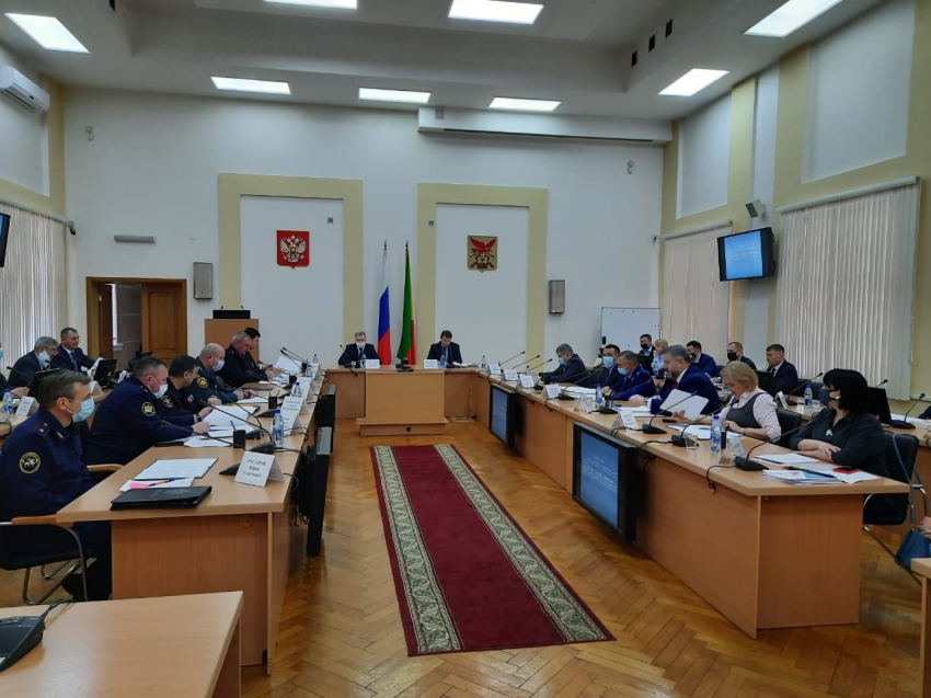 Очередное заседание антитеррористической  комиссии и оперативного штаба  прошло в Чите 